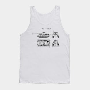 WW2 TANK PATENT Tank Top